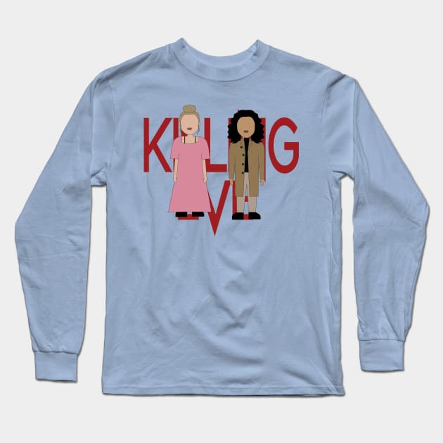 Killing Eve Long Sleeve T-Shirt by BasicBeach